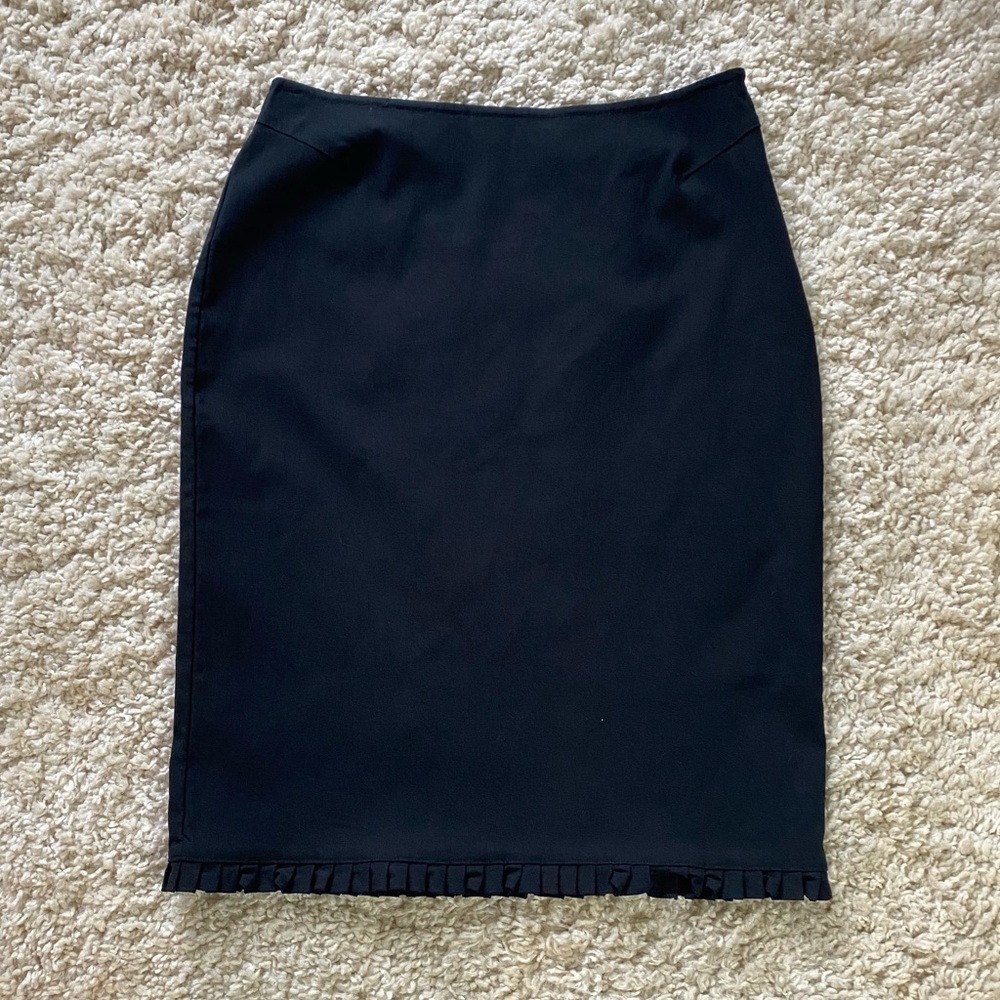 VINTAGE Express Black Pencil Skirt